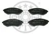 Гальмівні колодки дискові OPTIMAL BP12154 (фото 1)