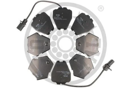 Гальмівні колодки дискові OPTIMAL BP12158