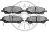 Гальмівні колодки дискові OPTIMAL BP-12160 (фото 2)