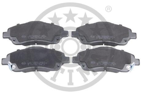 Гальмівні колодки дискові OPTIMAL BP-12160