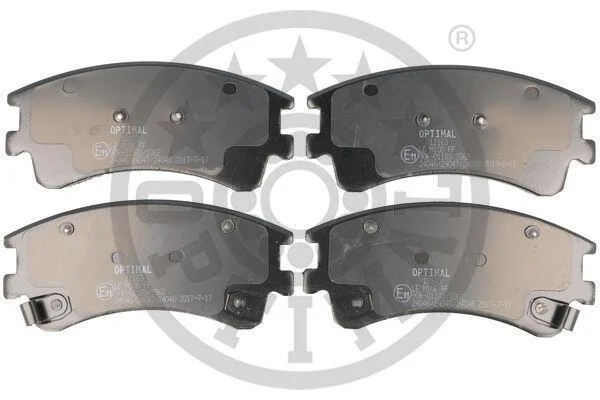 Гальмівні колодки дискові OPTIMAL BP12163 (фото 1)