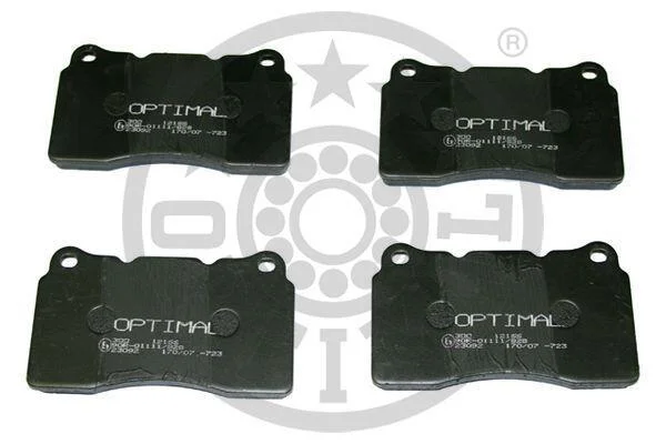 Гальмівні колодки дискові OPTIMAL BP12166 (фото 1)