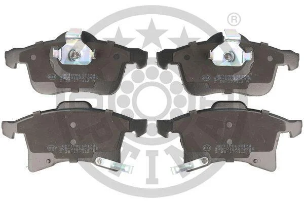 Гальмівні колодки дискові OPTIMAL BP12174 (фото 1)