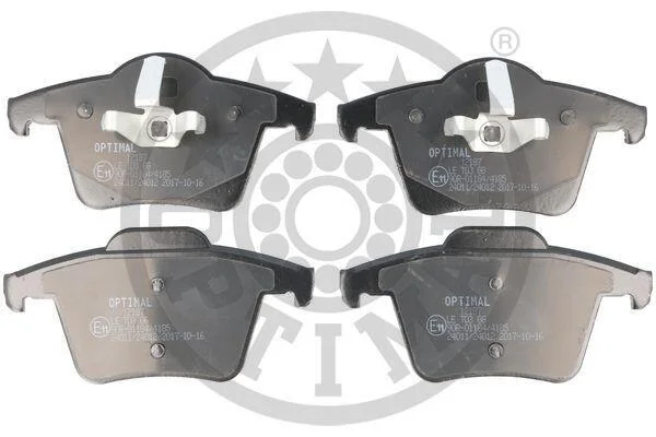Гальмівні колодки дискові OPTIMAL BP12187 (фото 1)