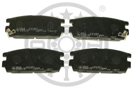 Гальмівні колодки дискові OPTIMAL BP12190