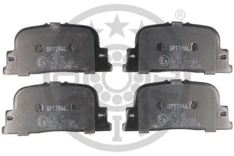 Гальмівні колодки дискові OPTIMAL BP12207