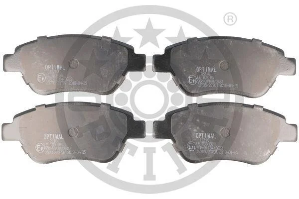 Гальмівні колодки дискові OPTIMAL BP12210 (фото 1)