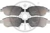 Гальмівні колодки дискові OPTIMAL BP12210 (фото 1)