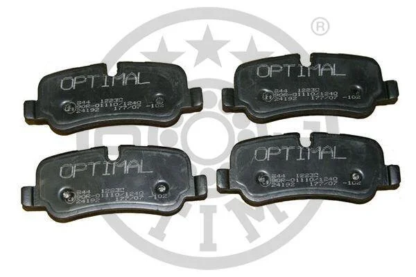 Гальмівні колодки дискові OPTIMAL BP12230 (фото 1)