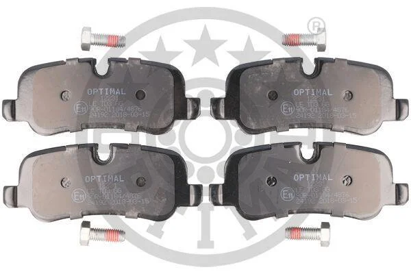 Гальмівні колодки дискові OPTIMAL BP12231 (фото 1)