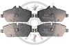 Гальмівні колодки дискові OPTIMAL BP-12233 (фото 1)