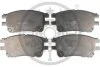 Гальмівні колодки дискові OPTIMAL BP12238 (фото 1)