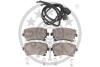 Гальмівні колодки дискові OPTIMAL BP-12240 (фото 2)