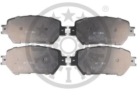 Гальмівні колодки дискові OPTIMAL BP12253