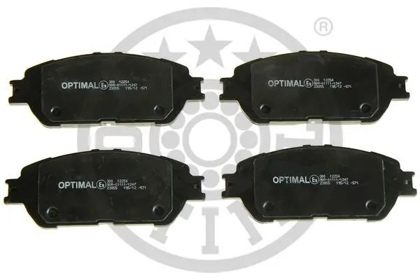Гальмівні колодки дискові OPTIMAL BP12254 (фото 1)