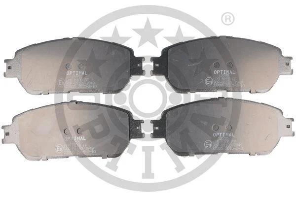 Гальмівні колодки дискові OPTIMAL BP12255 (фото 1)