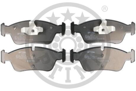 Гальмівні колодки дискові OPTIMAL BP-12257