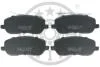 Гальмівні колодки дискові OPTIMAL BP12262 (фото 1)