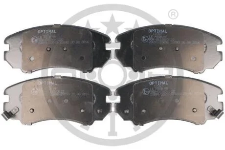 Гальмівні колодки дискові OPTIMAL BP12267