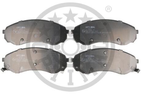 Гальмівні колодки дискові OPTIMAL BP-12281