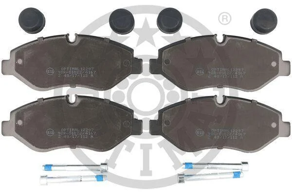 Гальмівні колодки дискові OPTIMAL BP12297 (фото 1)