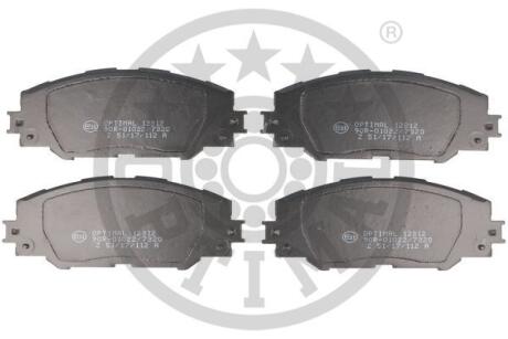 Гальмівні колодки дискові OPTIMAL BP-12312