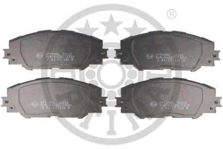 Гальмівні колодки дискові OPTIMAL BP12312