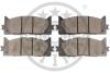 Гальмівні колодки дискові OPTIMAL BP-12314 (фото 2)