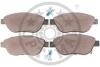 Гальмівні колодки дискові OPTIMAL BP-12323 (фото 2)