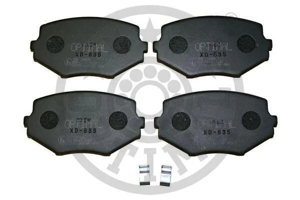 Гальмівні колодки дискові OPTIMAL BP12326 (фото 1)
