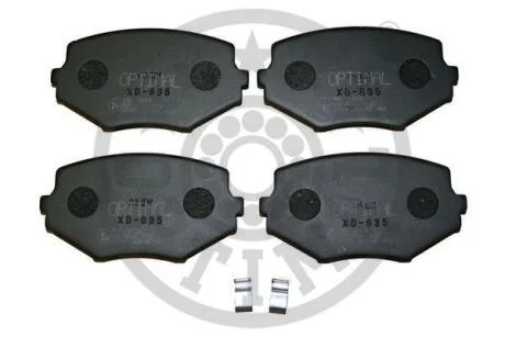 Гальмівні колодки дискові OPTIMAL BP12326