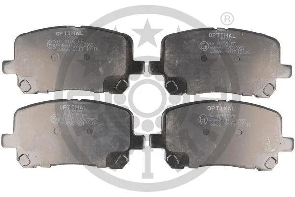 Гальмівні колодки дискові OPTIMAL BP12329 (фото 1)