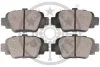 Гальмівні колодки дискові OPTIMAL BP12330 (фото 2)