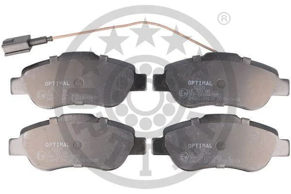 Гальмівні колодки дискові OPTIMAL BP12331 (фото 1)