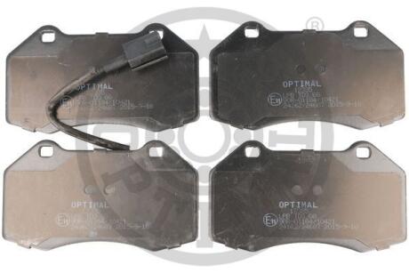 Гальмівні колодки дискові OPTIMAL BP-12335