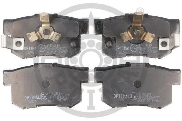 Гальмівні колодки дискові OPTIMAL BP12353 (фото 1)