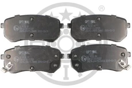 Гальмівні колодки дискові OPTIMAL BP12355