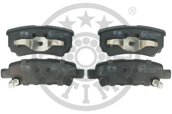 Гальмівні колодки дискові OPTIMAL BP12356 (фото 1)