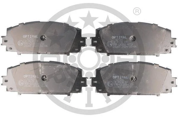 Гальмівні колодки дискові OPTIMAL BP12360 (фото 1)