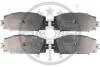 Гальмівні колодки дискові OPTIMAL BP12360 (фото 1)