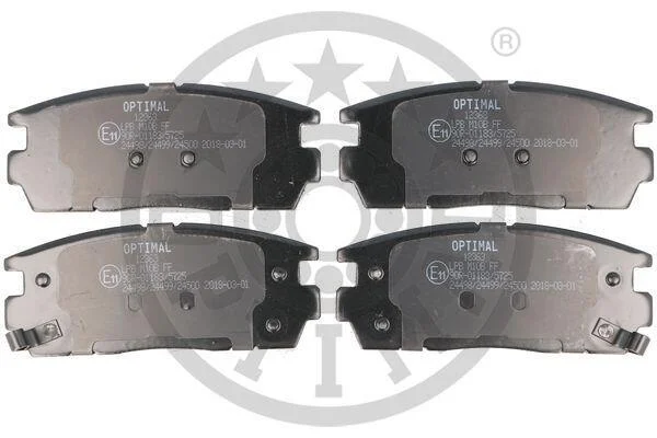 Гальмівні колодки дискові OPTIMAL BP12363 (фото 1)