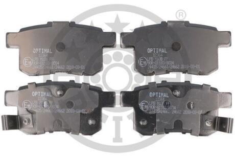 Гальмівні колодки дискові OPTIMAL BP-12364