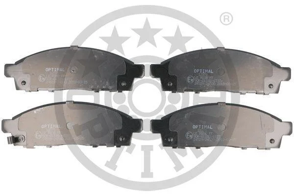 Гальмівні колодки дискові OPTIMAL BP12371 (фото 1)