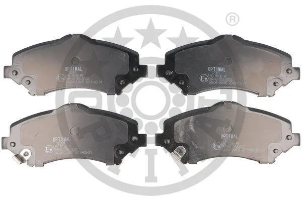 Гальмівні колодки дискові OPTIMAL BP12381 (фото 1)