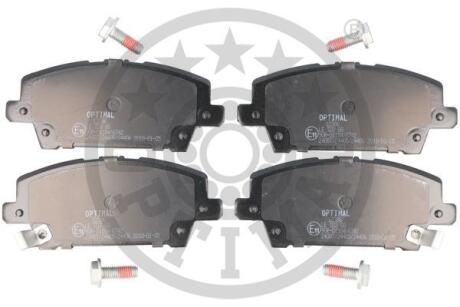 Гальмівні колодки дискові OPTIMAL BP-12386