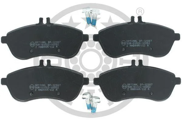 Гальмівні колодки дискові OPTIMAL BP12387 (фото 1)