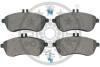 Гальмівні колодки дискові OPTIMAL BP-12387 (фото 2)