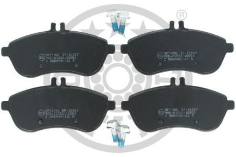 Гальмівні колодки дискові OPTIMAL BP-12387