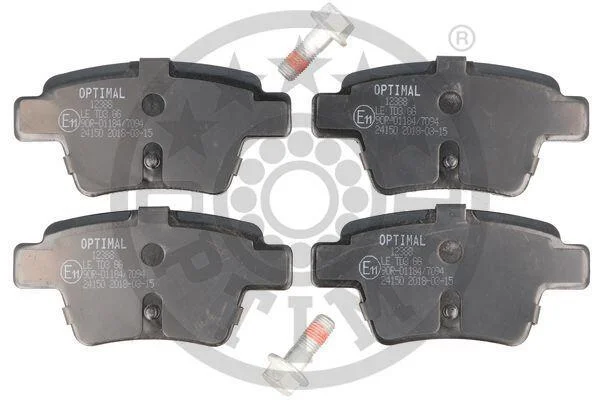 Гальмівні колодки дискові OPTIMAL BP12388 (фото 1)
