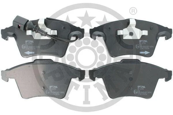 Гальмівні колодки дискові OPTIMAL BP12390 (фото 1)